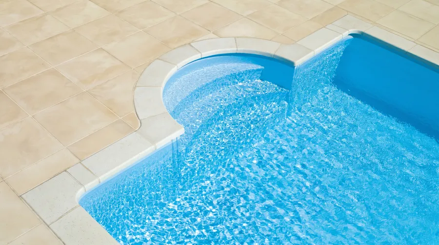 Roman pool stairs small